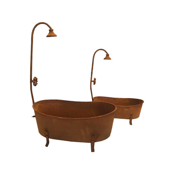 Bathtub Planters - Set of 2 (7341-EM1463-S2)