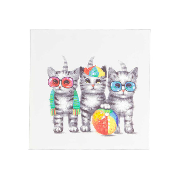 Beach Kittens Wall Art (9009-HM8692-00)