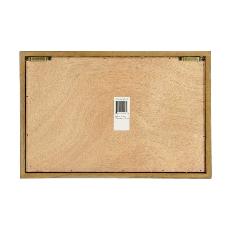 "Beautiful" Wood Framed Wall Decor (7808-DM6251-00)