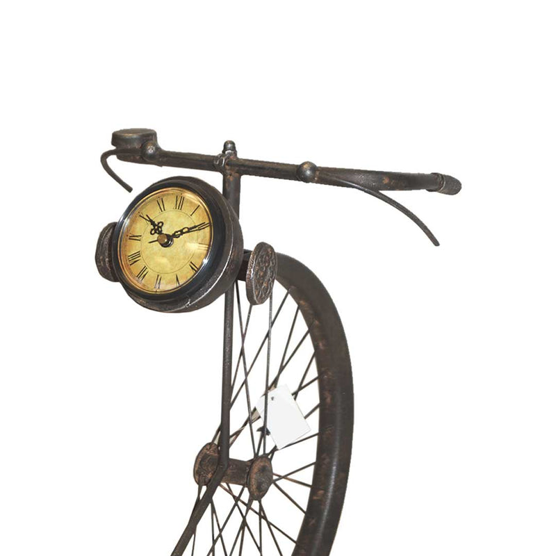 Bicycle Metal Table Clock (7168-EM0480-CK)