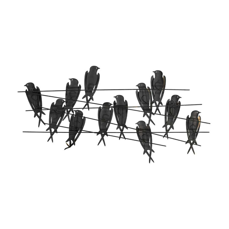 Birds On Branches Metal Wall Decor (7528-HM8340-00)