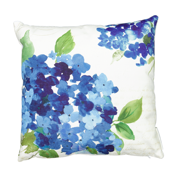 Cushion - Blue Flowers & Leaves (1134-PI9011-HM)