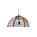 Cici 1-Light Dome With Rings Pendant (7366-HM8366-00)