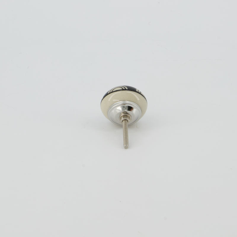 Crown Ceramic Door Knob (4156-HM9655-00)