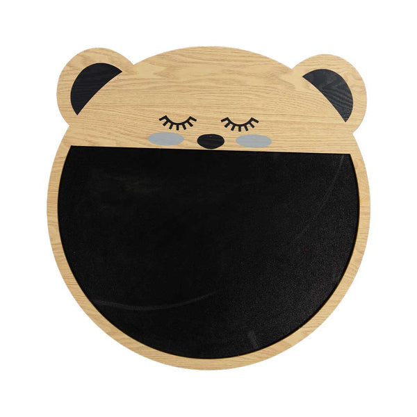 Cute Bear Blackboard Wall Plaque (9044-EM0202-00)