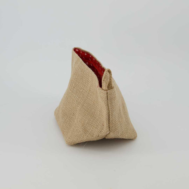 Fabric Storage Basket With Dots Large (9956-EM1321-00)