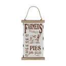 Farmers Market Plaque With Rope (9277-DM1666-00)