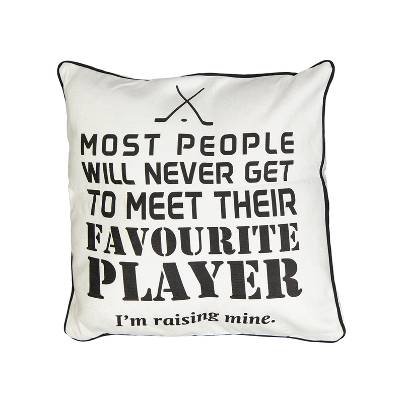 "Favourite Player" Cushion (1134-EM1992-00)