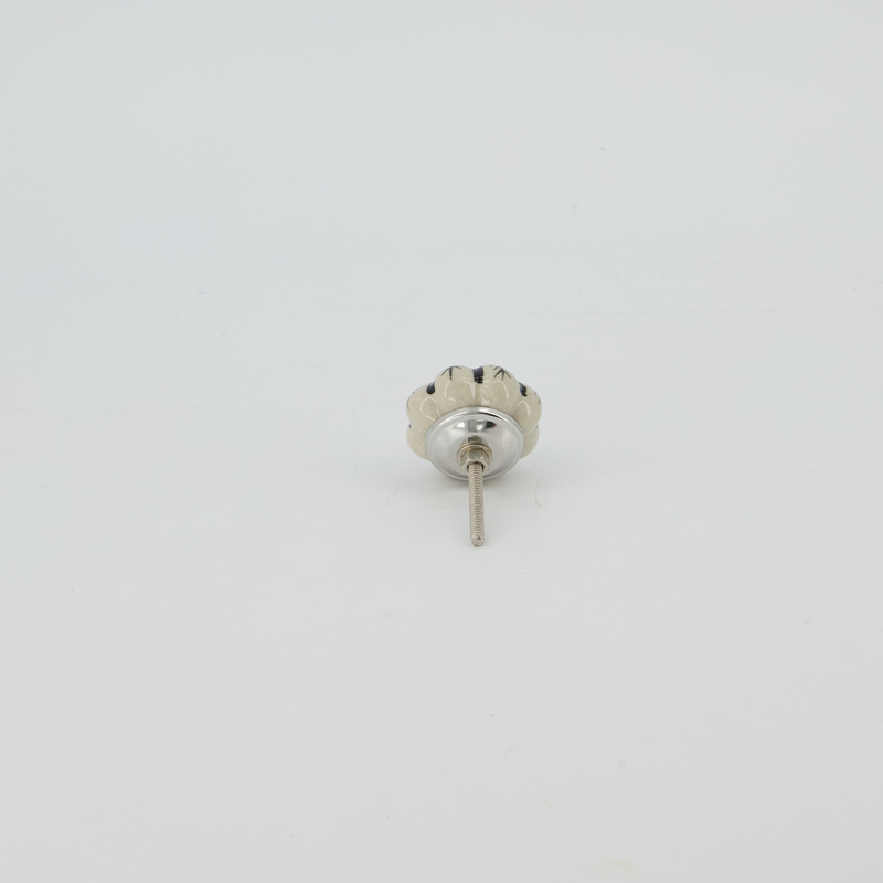 Feather Ceramic Door Knob (4156-CM1789-00)