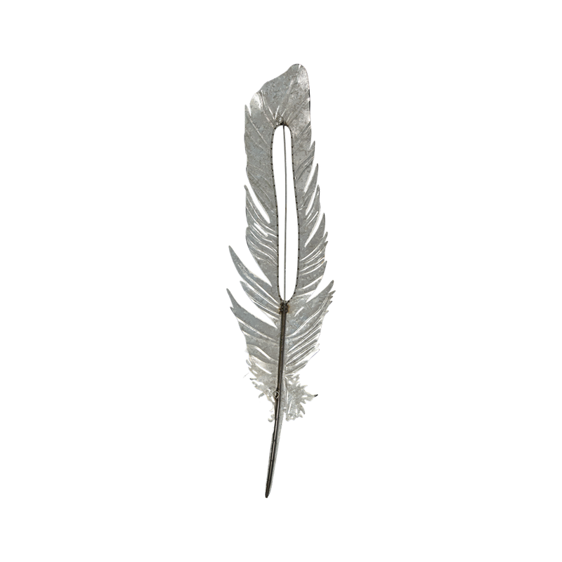 Feather Metal & Beads Wall Decor (7528-EM1941-BX)