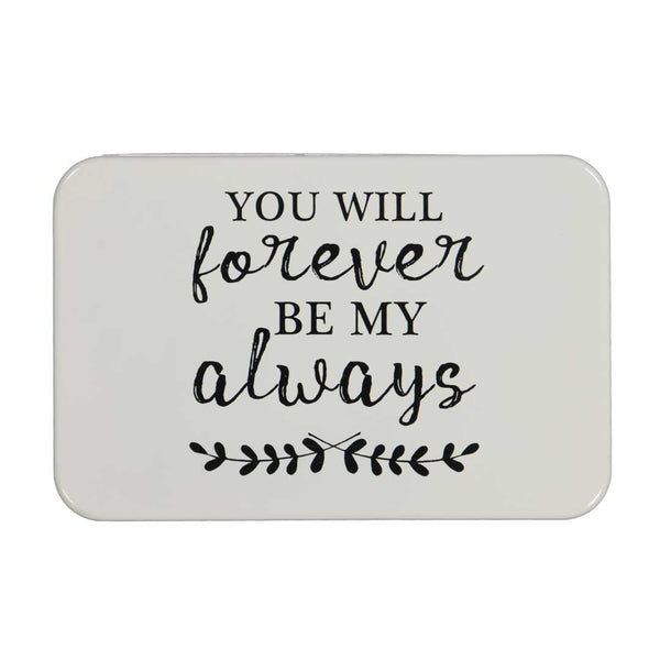 "Forever...Always" Wall Metal Tile Decor (7808-DM2731-00)