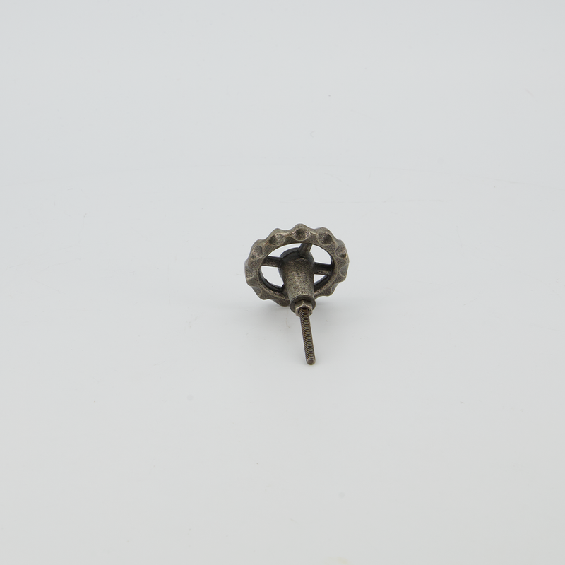 Gear Metal Drawer Knob - Antique Silver (4156-GM4101-00)