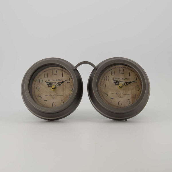 Glasses Table Clock (7400-DM2766-CK)