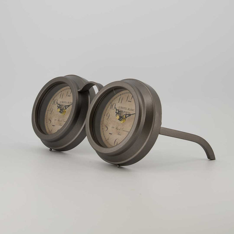Glasses Table Clock (7400-DM2766-CK)
