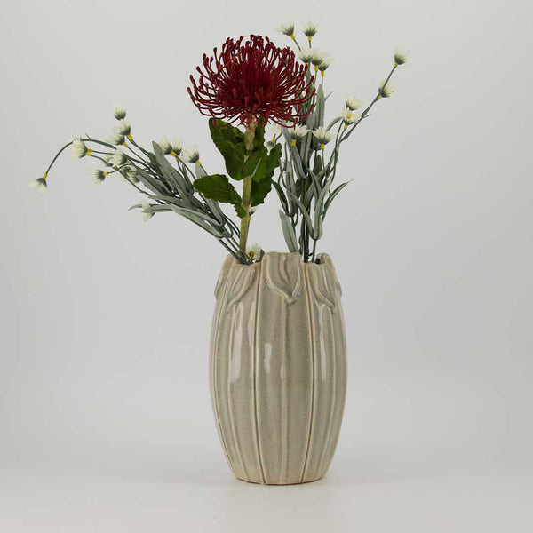 Grey Blooming Vase - Small (2929-DM2346-0S)