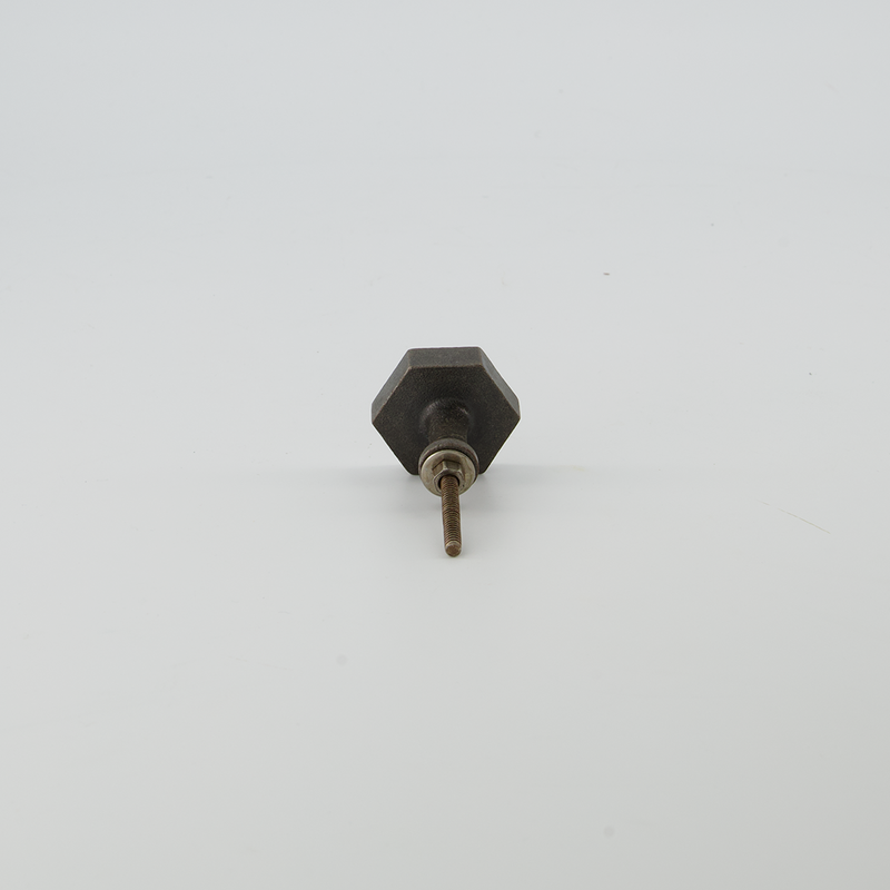 Hexagon Metal Door Knob (4156-DM2444-00)