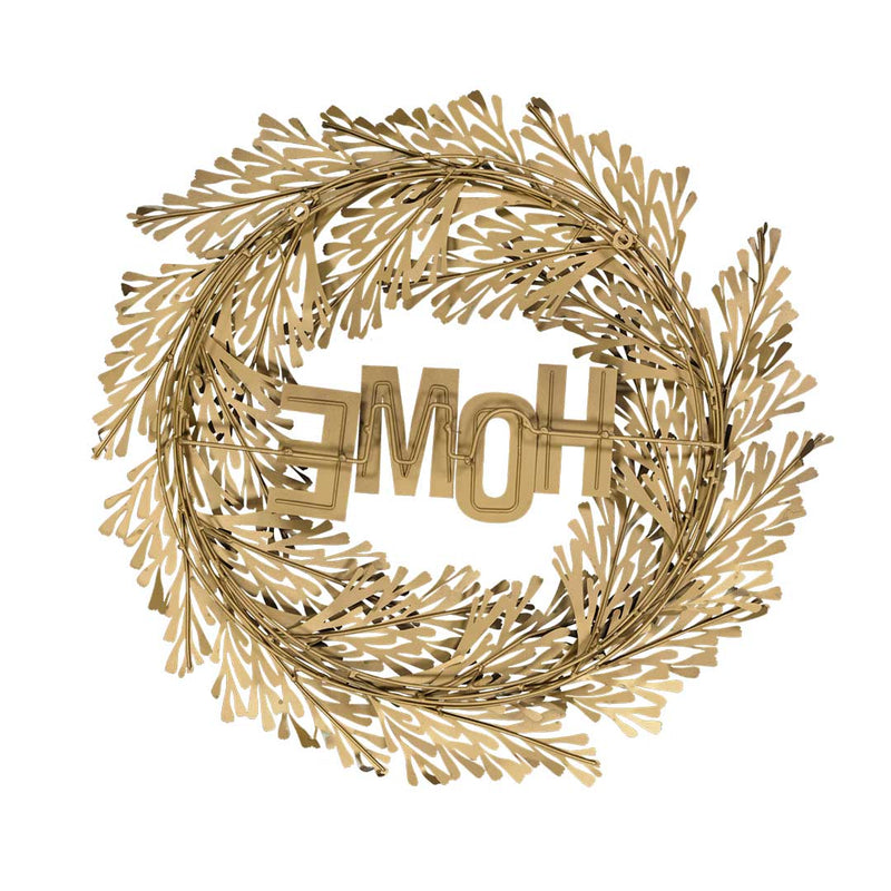 Home Wreath Metal (7528-HM8333-00)