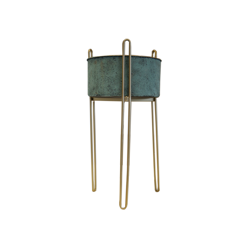 Horward Metal Planter With 3 Legs - Large (7808-CM1539-0L)