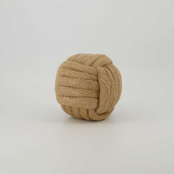 Jute Rope Woven Knot Decorative Ball (9956-EM1325-00)