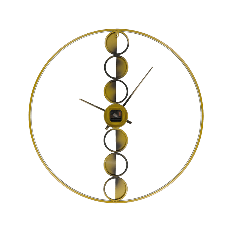 Kalu Half Moon Wall Clock (7180-HM8473-CK)
