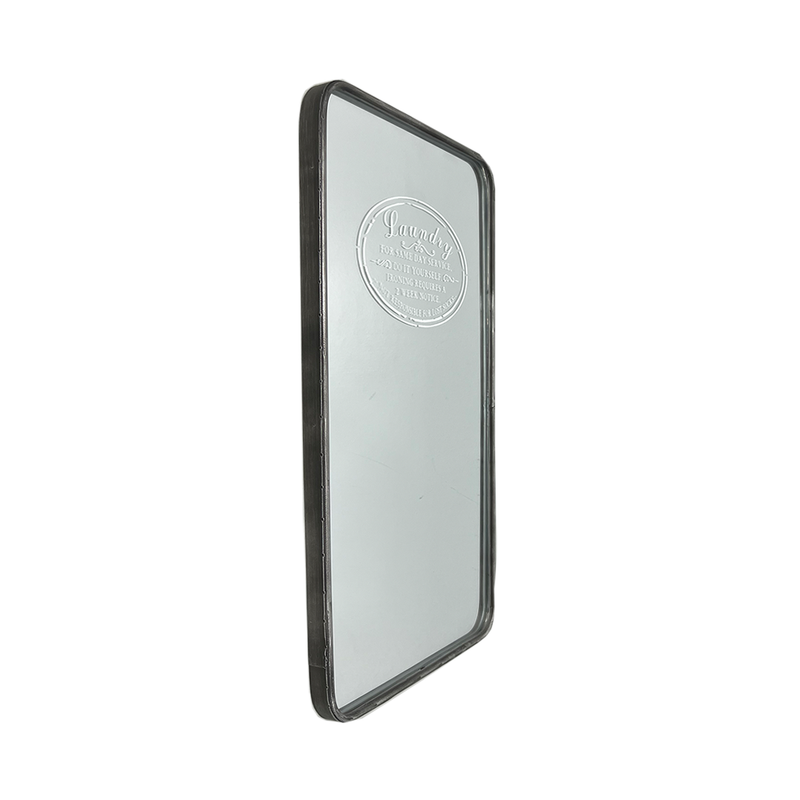 "Laundry" Rectangular Wall Mirror (9044-DM6831-MR)