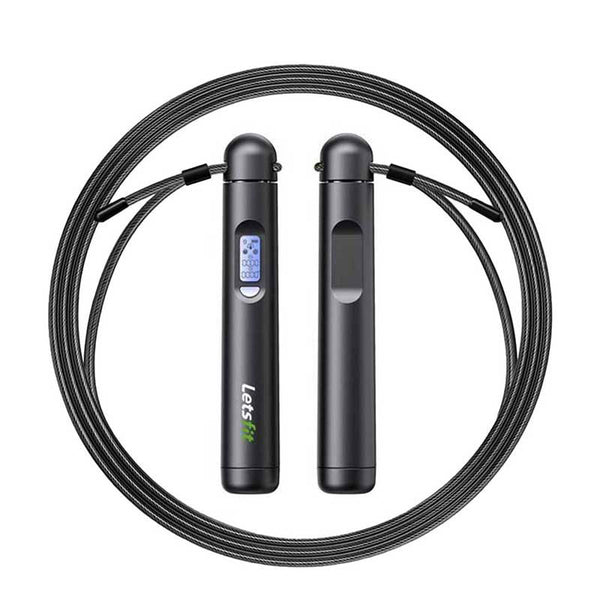 Letsfit - Smart Jump Rope (JR02-BLK)