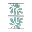 Locust Leaves Framed Wall Art - Set of 2 (7808-HM8313-S2)