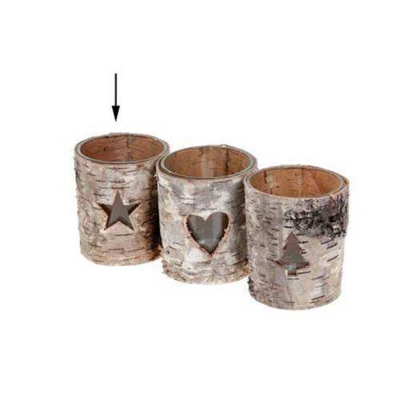 Birch Tealight Holder (M177-200071-00)