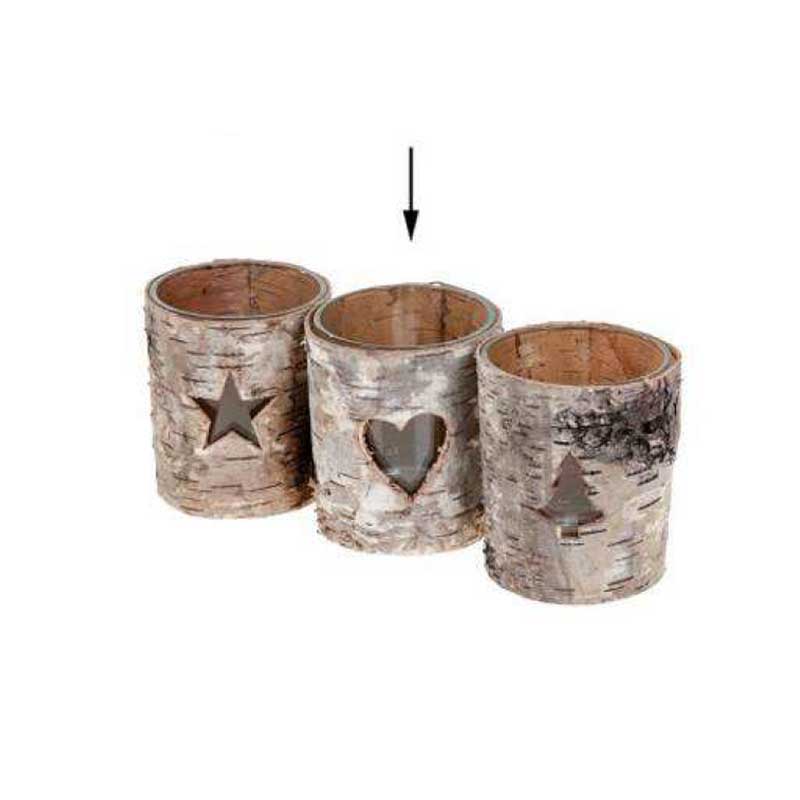 Birch Tealight Holder (M177-200072-00)