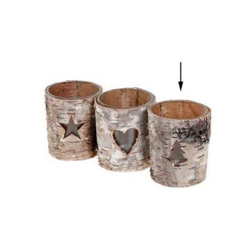 Birch Tealight Holder (M177-200073-00)