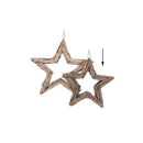Birch Bark Hanging Star Ornament (M177-400181-00)