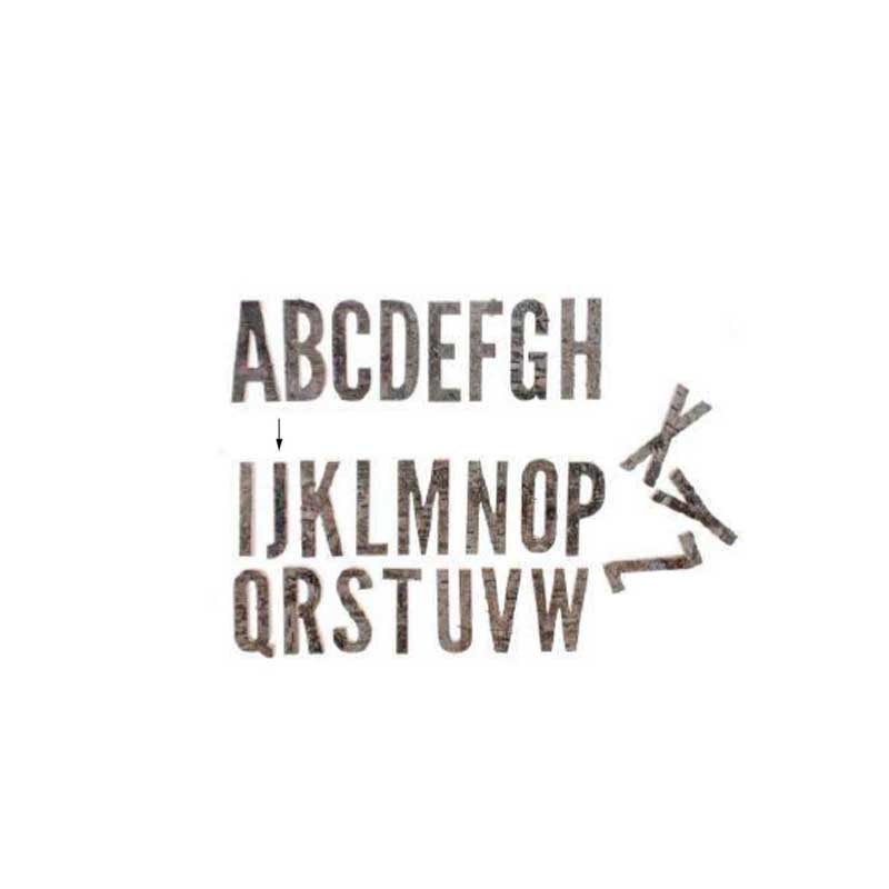 Birch Letter - J (M177-600112-0J)