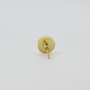 Marble Stone Door Knob With Gold Frame (4156-DM2436-00)