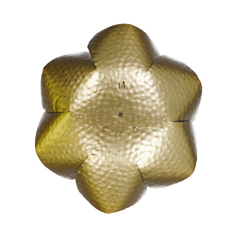 Metal Flower Wall Decor - Large (7808-EM0578-BX)
