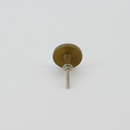 Metal & Glass Door Knob - Roman Numerals Clock  (4156-HM9641-00)