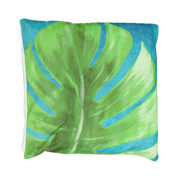 Monstera Open Leaf Cushion (VI) (1134-PI6181-CS)
