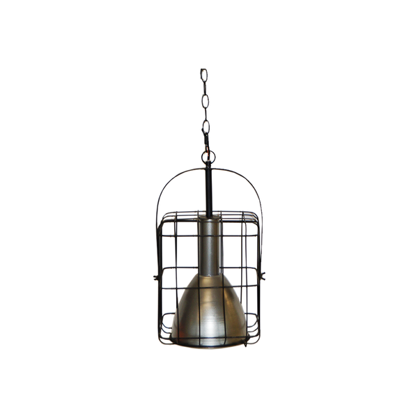 Nadine 1-Light Dome In Rectangular Cage Pendant (7366-HM8365-00)