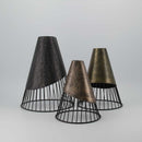 Ninian Cone Table Decor - Set Of 3 (7321-EM1921-BX)