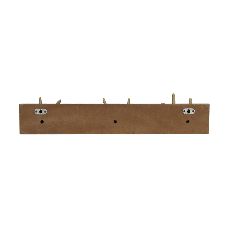 Norman Wall Coat Rack With 3 Resin Hooks (9044-GM4482-00)
