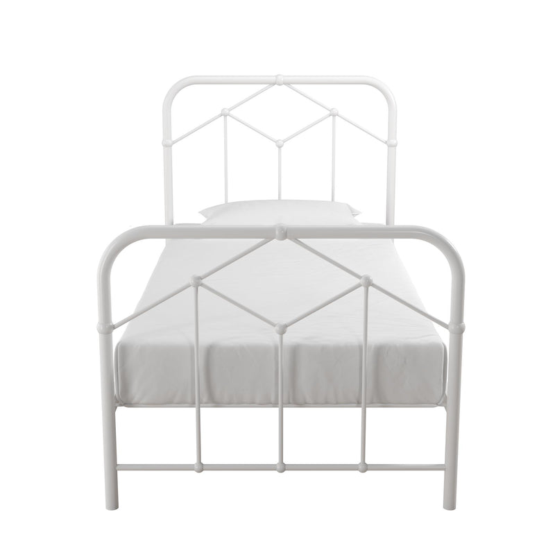 Dorel - Novo Farmhouse Twin Metal Bed (4368119N)