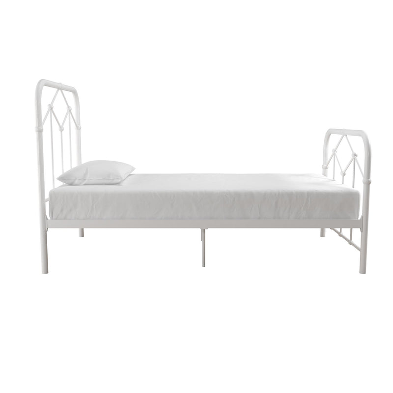 Dorel - Novo Farmhouse Twin Metal Bed (4368119N)