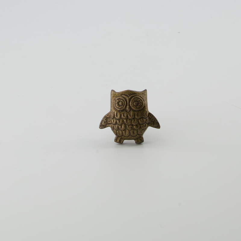 Owl Metal Door Knob (4156-BM2614-00)