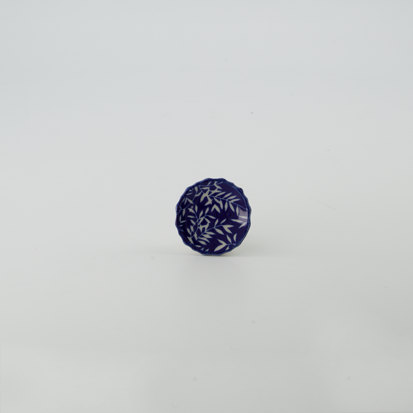 Piscale Leaf Pattern Ceramic Knob (4156-GM4106-00)