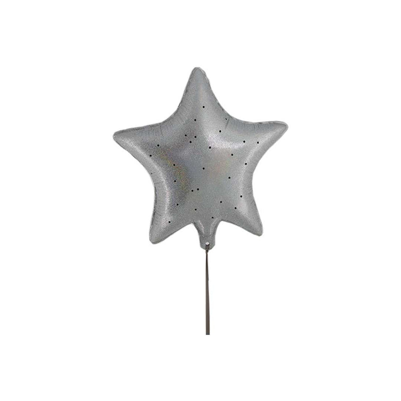 Resin Star Balloon Wall Plaque W LED Light  (6821-DM2373-00)