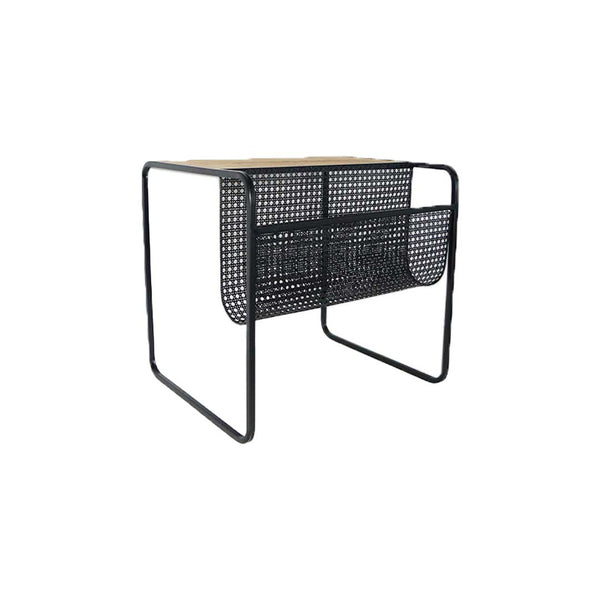 Ronnie Side Table With Magazine Rack (7890-GM3636-BX)