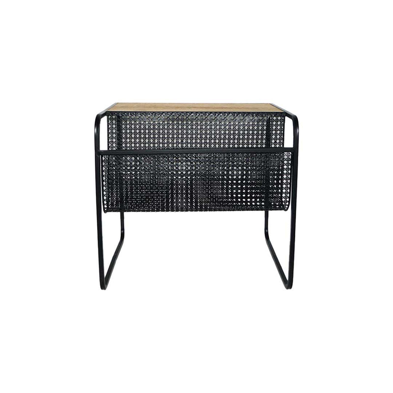 Ronnie Side Table With Magazine Rack (7890-GM3636-BX)