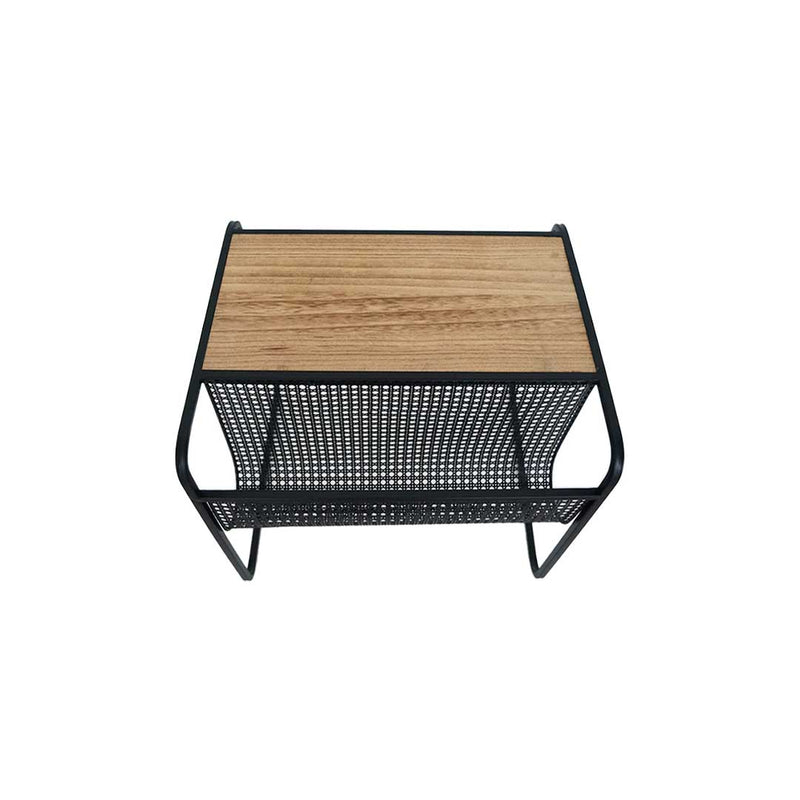 Ronnie Side Table With Magazine Rack (7890-GM3636-BX)