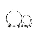 Round Firewood Log Rack - Set of 2 (7344-EM0883-BX)