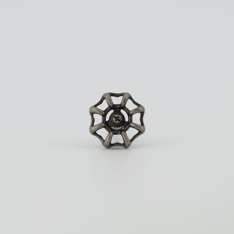 Ruth Decorative Garden Knob - Antique Silver (4156-GM4104-00)