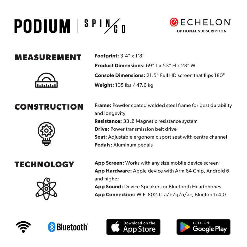 SPINCO Podium Spin Bike PODIUM